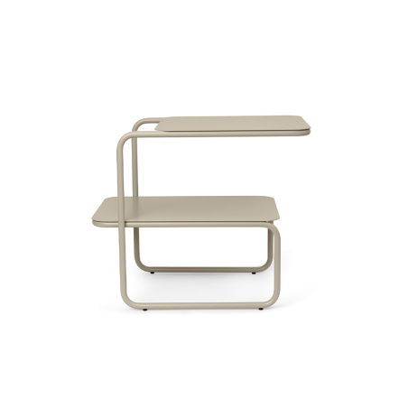 Mesa auxiliar Level side table en color cashmere de Ferm Living