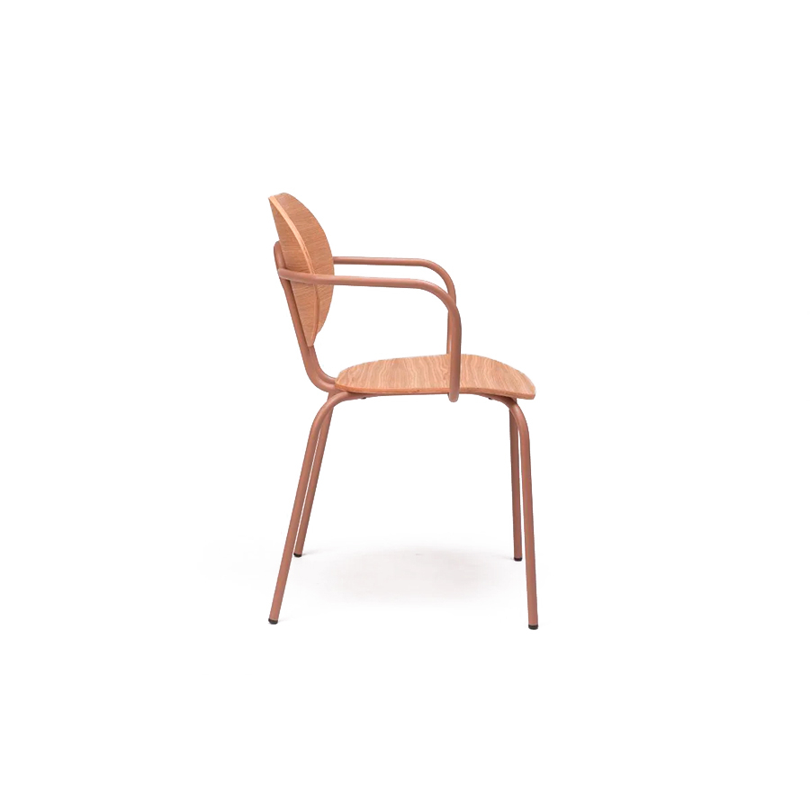 Silla Hari brazos metal