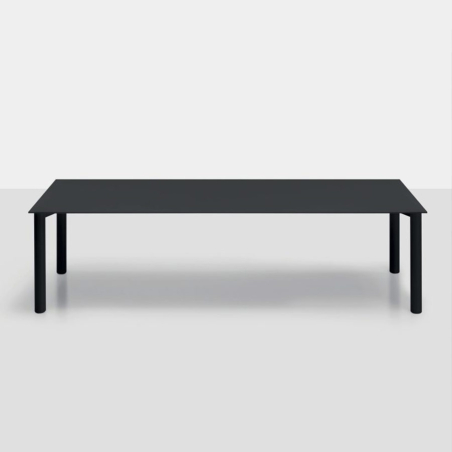 Mesa Bodoni Fénix en negro de Kristalia.