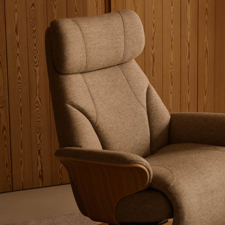 Sillón Stresless® Adam estructura madera