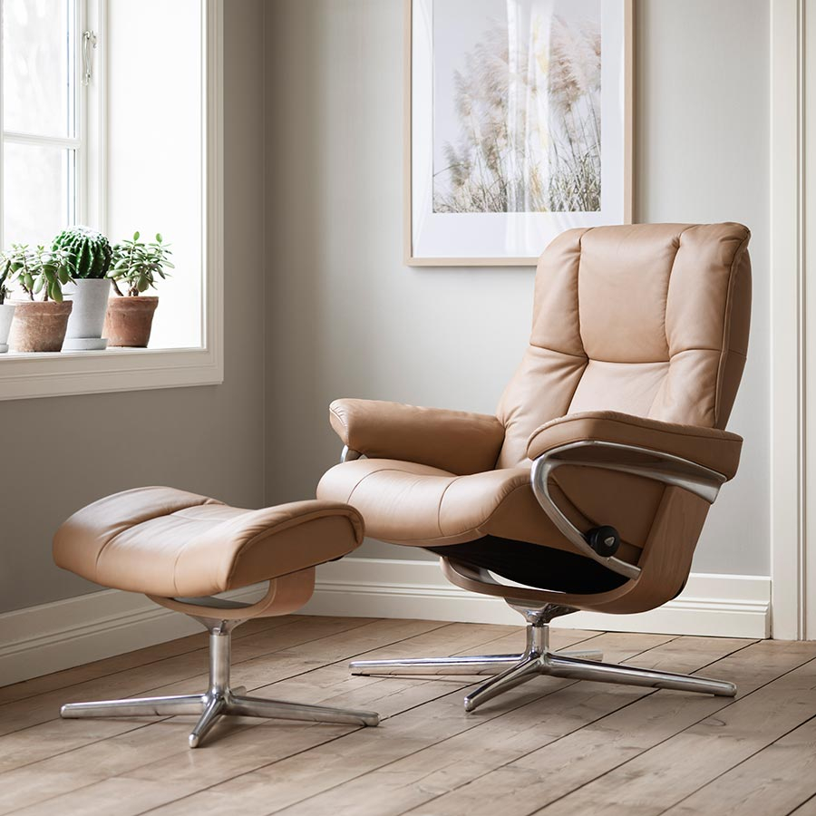 Sillón relax Mayfair piel marron