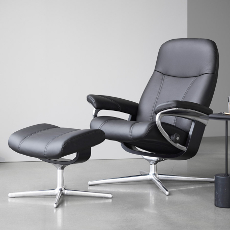 Sillón Consul Stressless® base cross