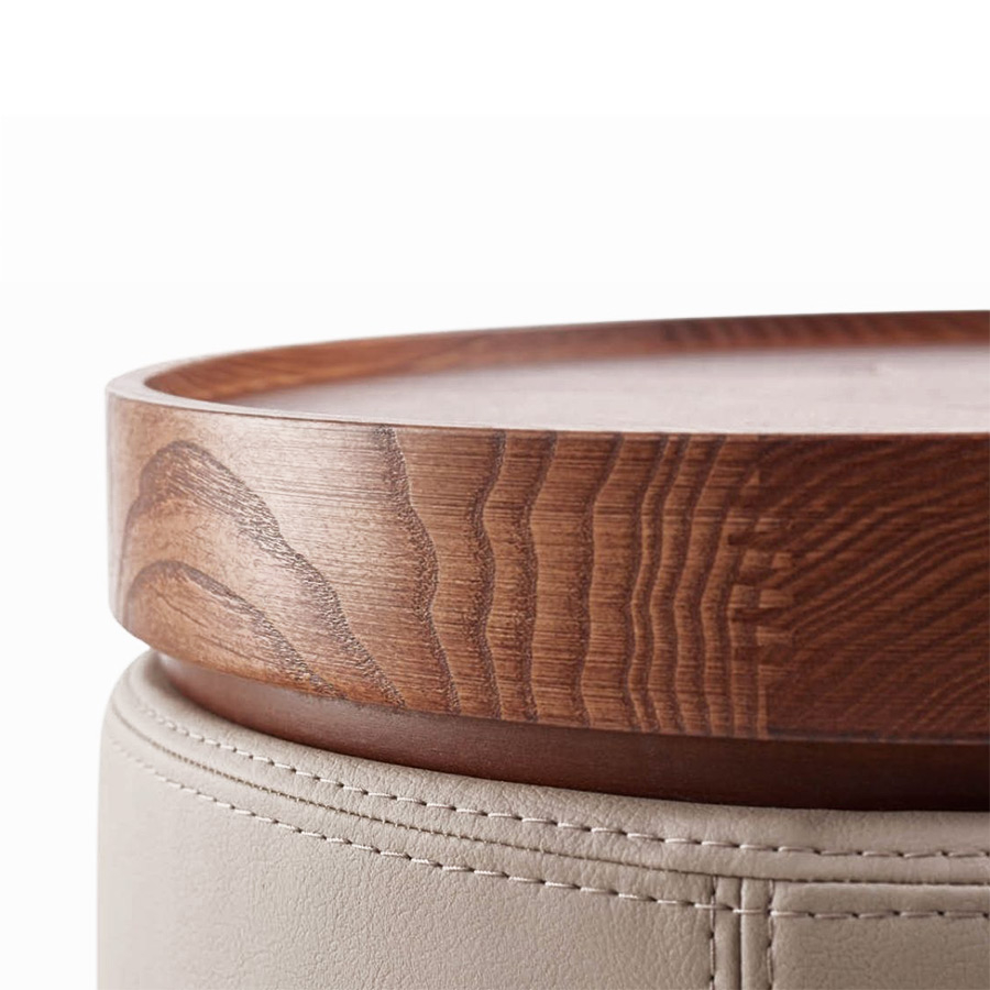 Detalle del sobre en madera del modelo Isen de la marca Beltá Frajumar.