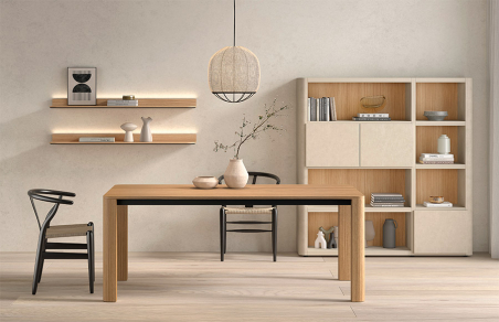Mesa rectangular B090 Kazzano