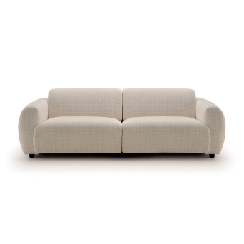Sofá relax Cielo tapizado en beige de Reyes Ordoñez
