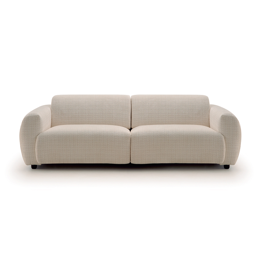 Sofá relax Cielo tapizado en beige de Reyes Ordoñez