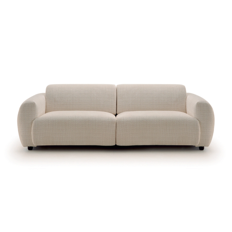 Sofá relax Cielo tapizado en beige de Reyes Ordoñez