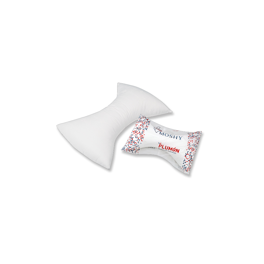 Almohada cervical Mariposa con forma ergonómica y relleno de fibra Ergotex®
