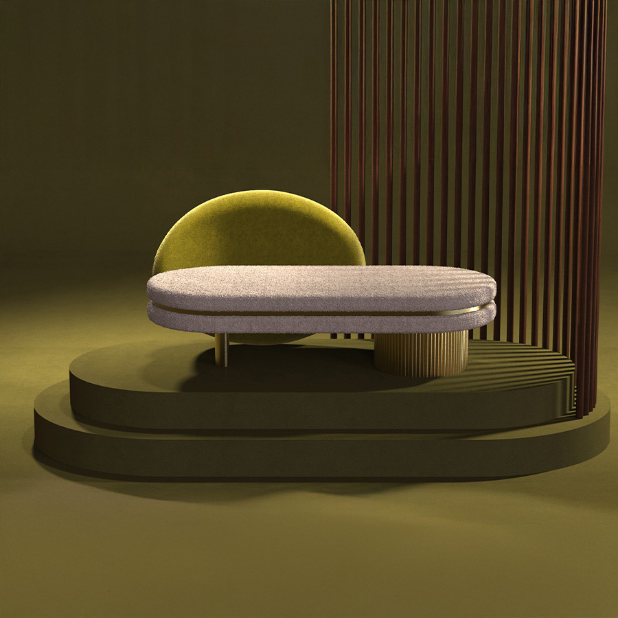 Chaiselongue Eclipse | Mueble de diseño italiano Encore Italia