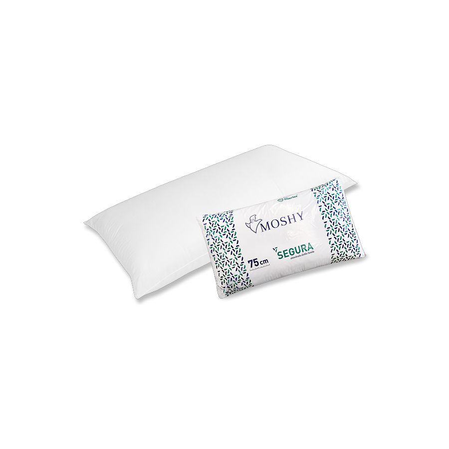 Almohada Segura de Moshy de firmeza muy alta y relleno de fibra Fibertex®