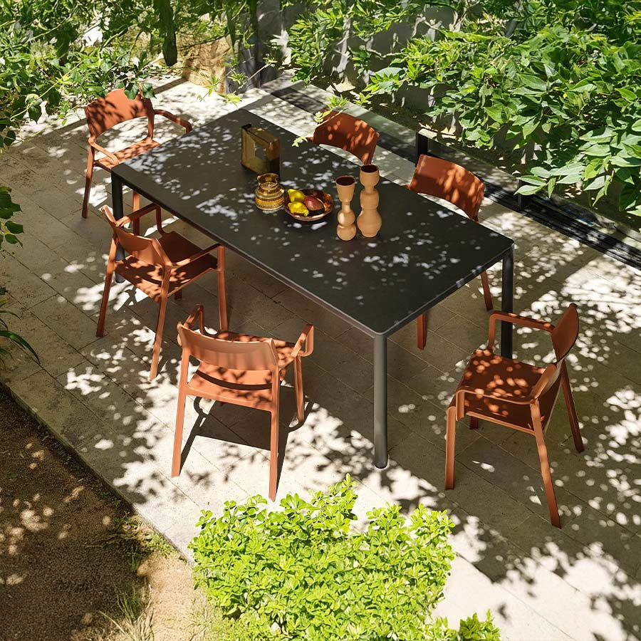 Mesa de terraza ext. Tevere | Nardi en Muebles Lara