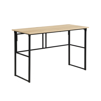 Mesa escritorio plegable Fold con estructura metálica