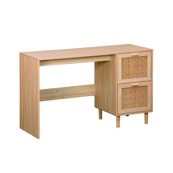 Mesa escritorio Decor en melamina color pino