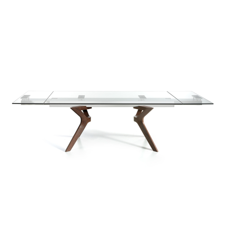 Mesa extensible Lin Glass de mobles nacher
