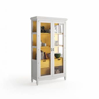 Vitrina Amberes AC010 con cajonera de la firma Grupo Seys