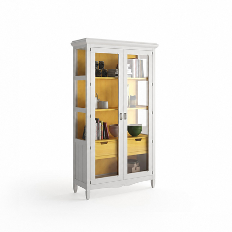 Vitrina Amberes AC010 con cajonera de la firma Grupo Seys