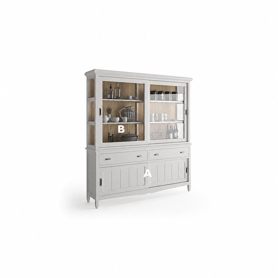 Vitrina amberes AC012 de la firma Grupo Seys en Muebles Lara