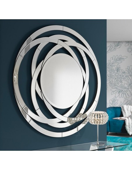 espejo aros en muebles lara