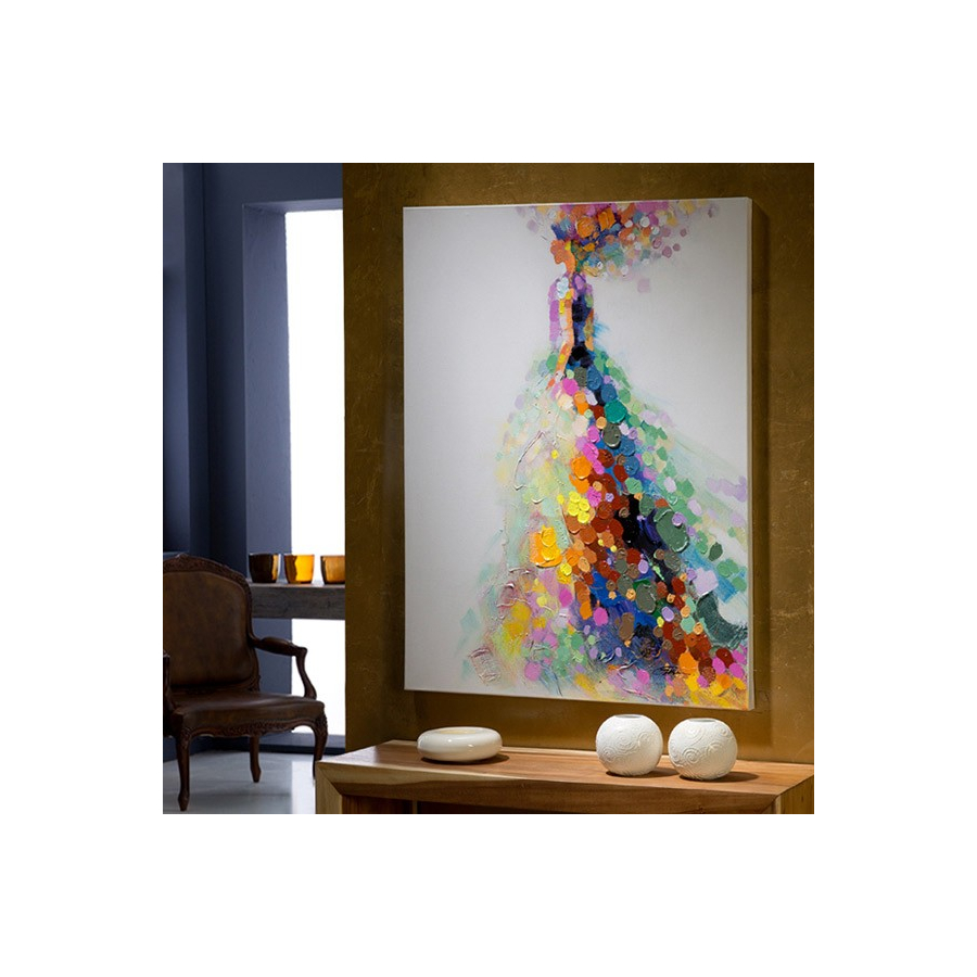 comprar cuadro grande abstracto