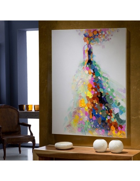 comprar cuadro grande abstracto