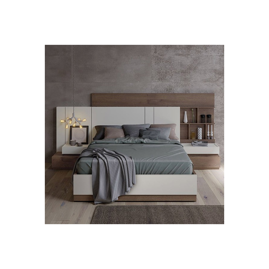 comprar online dormitorio moderno madera natural