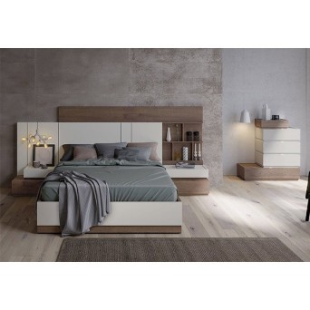 comprar online dormitorio moderno madera natural 2