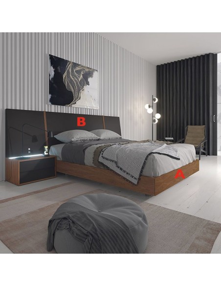 comprar dormitorio moderno en muebles lara