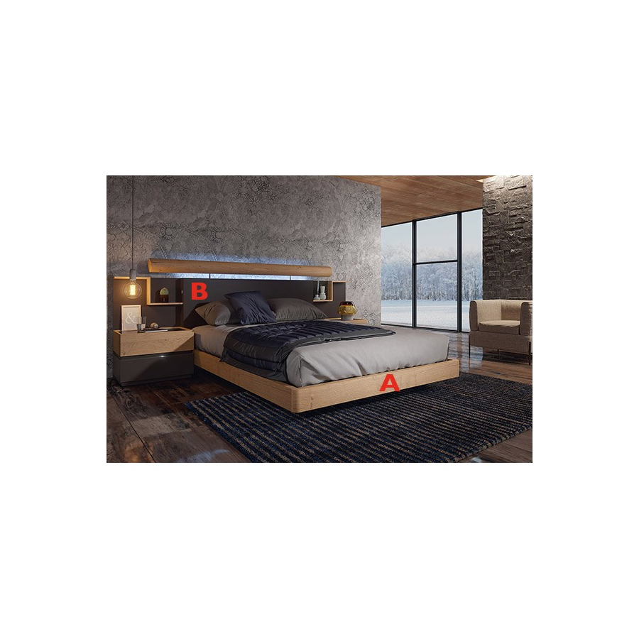 comprar dormitorio de matrimonio de madera