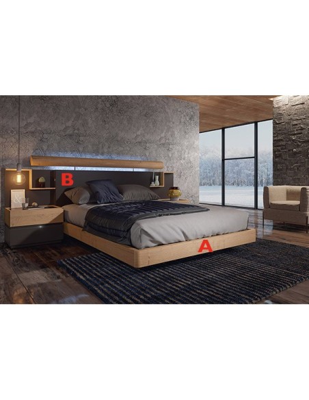 comprar dormitorio de matrimonio de madera