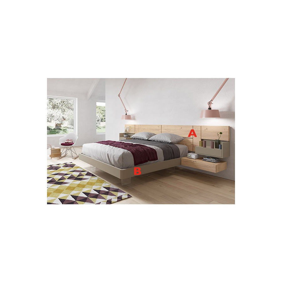 dormitorio de matrimonio en muebles lara