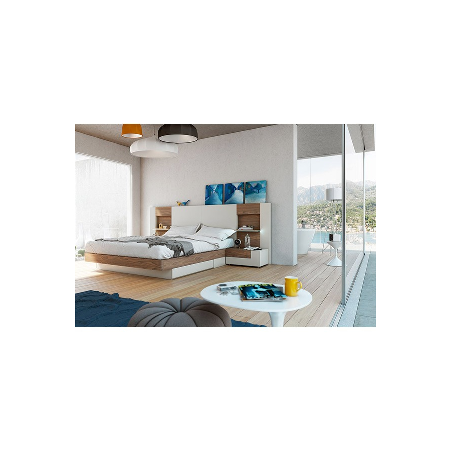 dormitorio de matrimonio en muebles lara