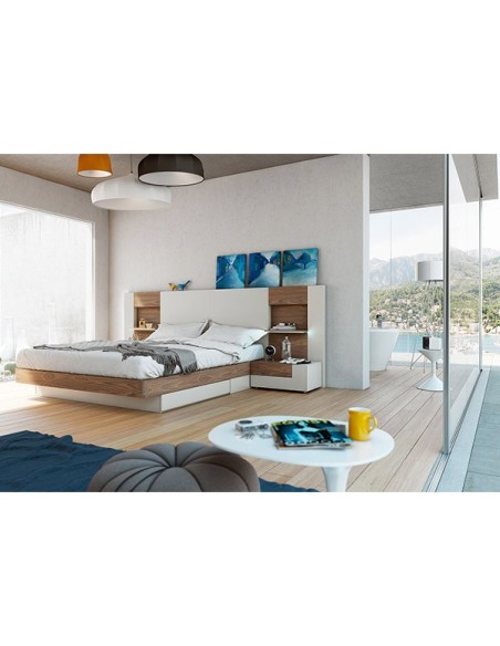 dormitorio de matrimonio en muebles lara