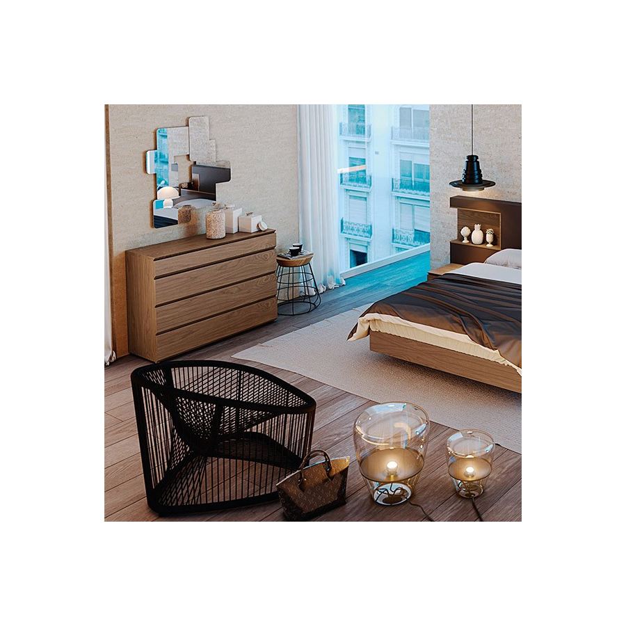 dormitorio moderno de matrimonio