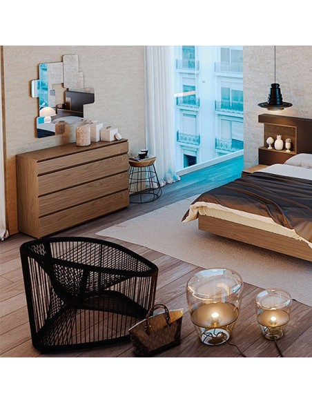 dormitorio moderno de matrimonio