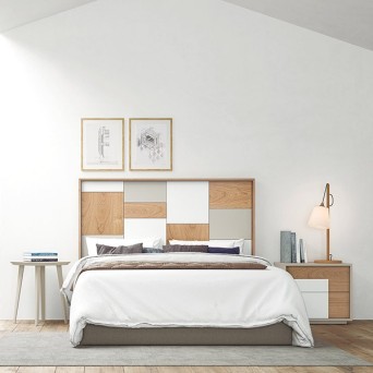 Dormitorio contemporáneo Oslo 1 en Muebles Lara