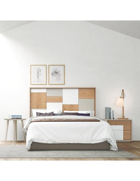Dormitorio contemporáneo Oslo 1 en Muebles Lara