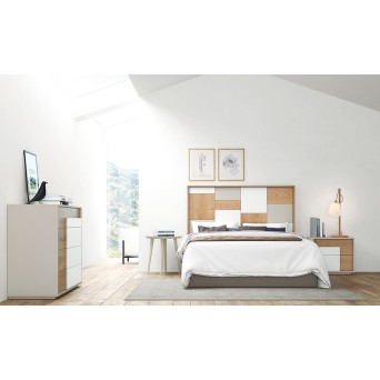 Dormitorio contemporáneo Oslo 1 en Muebles Lara 2