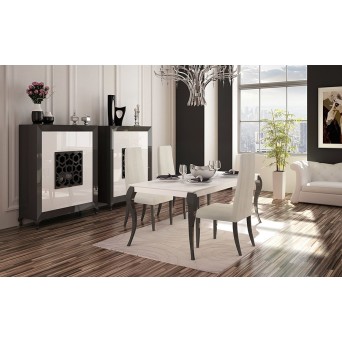 mesa de comedor de estilo contemporáneo Basik 1 2