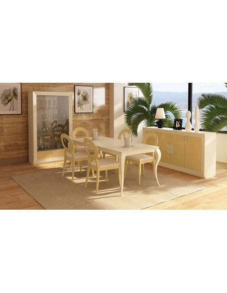 mesa de comedor de estilo contemporáneo