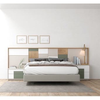 Dormitorio contemporáneo Oslo 3 online 2