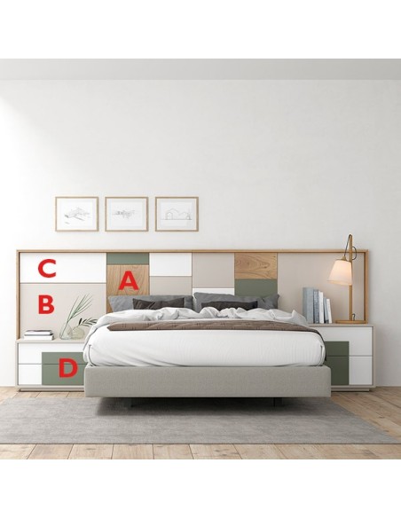 Dormitorio Oslo  3 | Costera Mobles en Muebles Lara