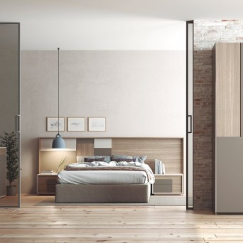 dormitorio contemporáneo Oslo 9