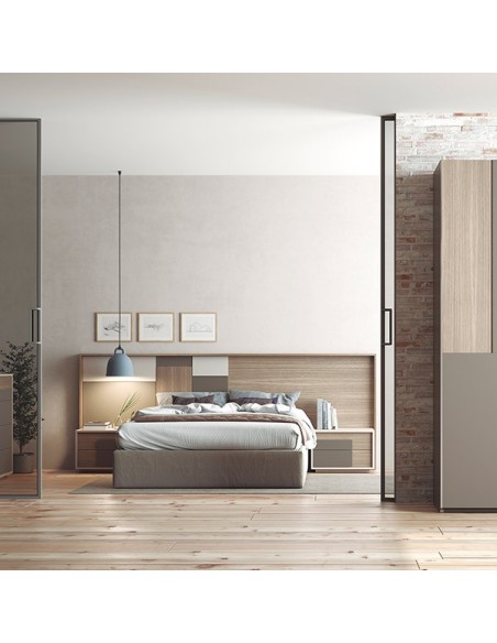 dormitorio contemporáneo Oslo 9