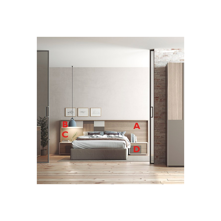 comprar online dormitorio contemporáneo Oslo 9