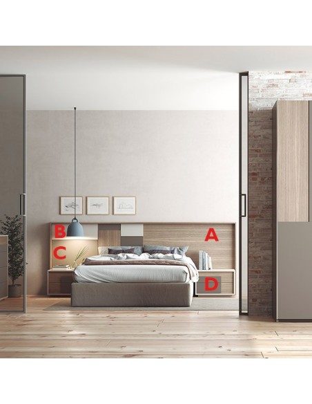 comprar online dormitorio contemporáneo Oslo 9