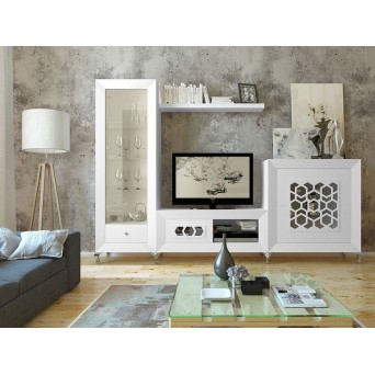 Salón Basik 6 de Costera Mobles, en chapa de madera natural acabada a mano 2