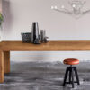 Mesa de madera maciza