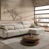 Chaiselongue deslizante Padua, de Pedro Ortiz, en ambiente de salón