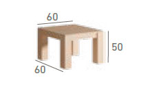 mesa de centro 60