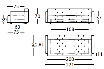 Sofá Nap Sancal